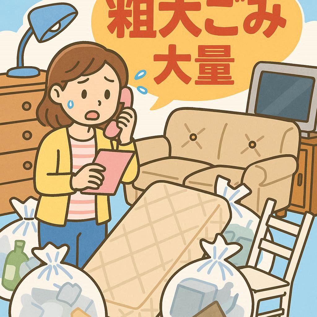 粗大ごみ大量処分 料金がかかる