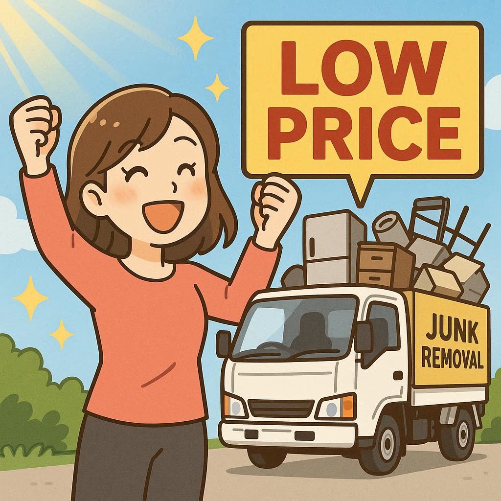 不用品回収 大量 積み放題プランが安い