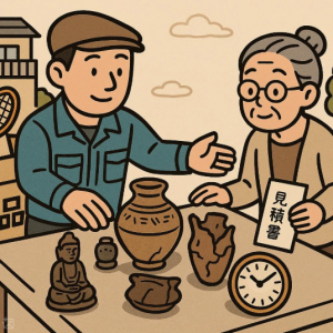 遺品整理　買取してもらう