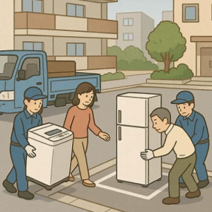 自分で指定引取場所へ持ち込む